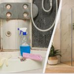 Como limpar rapidamente a scabina de duche sem deixar vestígios